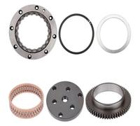 Compatible With For V Star 1100 XVS1100 1999-2009 Starter Clutch Way Bearing Gear Kit & Puller Tool 99999-03908-00 5EL-W155B-30-00 One Way Bearing Starter