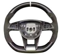 Compatible With For W205 Class A45 Carbon Fiber Sport Steering Wheel Replacement Car Racing Steering Wheel Interior Parts Car Steering Wheels