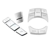 Compatible With For X4 2014 2015 2016 Car Interior Multimedia Control Switch Start Stop Buttons Cover Trim Stickers