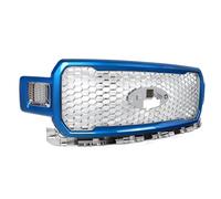 Compatible With For XL XLT2018 2019 2020 Honeycomb Front Grille Front Bumper Upper Grille Assembly Velocity Blue Chrome