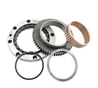 Compatible With For XVS 1100 Drag Star 1999-2008 For XVS 1100 V-Star For Custom 1999-2011 Starter Clutch Gear Assy Starter Motor Way Clutch One Way Bearing Starter