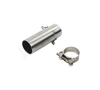 Compatible With For YZF For R6 2006-2019 Motorcycle Exhaust Pipe Slip-on Middle Link Pipe For Adapter Central Underbody Parts(B)