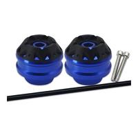 Compatible With For Yzf-R1 For R1m 2015-2023 Falling Protector Motorcycle Front & Rear Axle Fork Wheel Crash Slider Cap Pad Crash Protector(Front Blue)