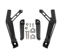 Compatible With For YZF-R6 2017-2025 For YZF-R7 2022 2023 2024 For Silver Black Motorcycle Rear Passenger Foot Pegs Bracket Upgrade Accessories Motorcycle pedal(Black)