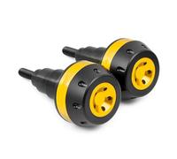 Compatible With For YZFR7 2021 2022 2023 Universal Motorcycle Frame Sliders Crash Protector Falling Protection Pad Accessories Motorcycle Protection Slider(Yellow)