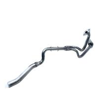 Compatible With For Z300 For Ninja 250 51mm Motorcycle Exhaust Slip On Front Link Pipe Interface Roundabout Adapter Parts(A)