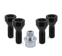 Compatible With For Z4 Z3 M6 Wheel Lug Stud Wheel Bolts Locking Lug NutsWheel Bolts Nuts Screws Wheel Nut OEM:36136786419 Wheel Studs Replacement