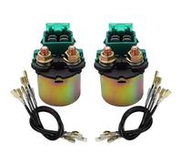 Compatible With For ZX1000 For Ninja ZX-10 1988-1990 For ZX1100 For ZX-11 1990-2001 Relay Solenoid Replacement Motorcycle 27010-1254 Motorbike Solenoid(2 pcs (with plug))