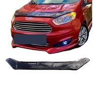 COMPATIBLE WITH FORD COURIER [2014-2019] Bonnet Guard Wind Stone Deflector Protector with Fixing
