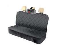 COMPATIBLE WITH FORD FIESTA MK7 & ST (2012-2017) - Heavy Duty Premium Black Quilted Dog Cat Pet Hammock Rear Seat Cover