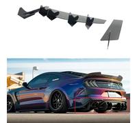 Compatible with Ford Mustang EcoBoost GT V6 2015-2023, Rear Bumper Spoiler Diffuser Splitter Diffusor Lip