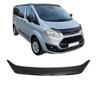 COMPATIBLE WITH FORD TRANSIT CUSTOM [2018-2020] Bonnet Guard Wind Stone Deflector Protector with Fixing
