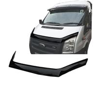 COMPATIBLE WITH FORD TRANSIT MK7 [2006-2013] Bonnet Protector Guard Wind Stone Deflector with Fixing