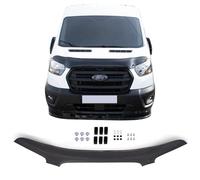 COMPATIBLE WITH FORD TRANSIT MK9 [2020 ON] Bonnet Protector Guard Wind Stone Deflector with Fixing
