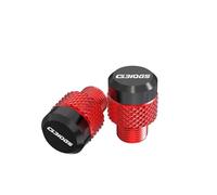Compatible With G310GS G 310GS G 310 GS 2017-2023 Motorcycle M10*1.25 Aluminum Screws Bolts Mirror Hole Plugs Cap(Red)