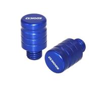 Compatible With G310GS G310R G 310 GS/R 2017-2023 2022 2021 Motorcycle M10*1.25 Aluminum Screws Bolts Mirror Hole Plugs Cap(Blue)