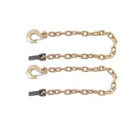 Compatible with G80 3/8" Trailer Chain with Retainer Clevis Snap Hook