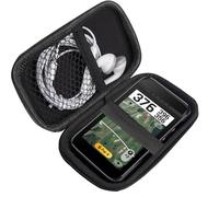 Compatible with Garmin Approach G82 Case, Lamshaw Durable EVA Carrying Case, Shockproof & Lightweight Protective Cover Compatible with Garmin Approach G82 (Black)