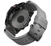 Compatible With Garmin, Canvas Watch Band Sports Strap For Fēnix/Instinct/Tactix/Vivoactive/Approach/MARQ/Quatix/D2/Forerunner/Enduro, Tough Replacement Band For Men, 20/22/26MM