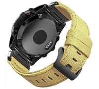 Compatible With Garmin, Canvas Watch Band Sports Strap For Fēnix/Instinct/Tactix/Vivoactive/Approach/MARQ/Quatix/D2/Forerunner/Enduro, Tough Replacement Band For Men, 20/22/26MM
