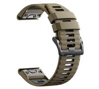 Compatible with Garmin Fenix 6X Pro/6X/7X Pro/7X/5X/5X Plus Strap，Quickfit 26mm Silicone Strap for Fenix 8 Pro 51mm/3/8 51mm,Watch Band for Instinct 2X,Instinct 3 50mm,for Epix Pro (Gen 2) 51mm