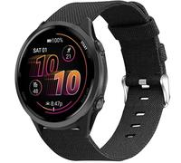 Compatible with Garmin Forerunner 570 bands, 20mm, 22mm Quick Release Breathable Nylon Woven Fabric Replacement Accessory Strap Compatible with Garmin Forerunner 570 42mm, 47mm, Forerunner 55, 165