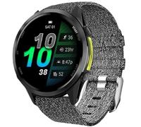 Compatible with Garmin Forerunner 970 bands, Quick Release Breathable Nylon Woven Fabric Replacement Accessory Strap Compatible with Garmin Forerunner 970 Smart Watch (Gray)