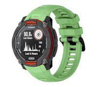 Compatible with Garmin Instinct 3 Watch Band 45mm 50mm,22mm 26mm Rugged Soft Silicone Sport Band for Garmin Instinct 3 Solar/Amoled Strap Men Women Waterproof Replacement Wristband