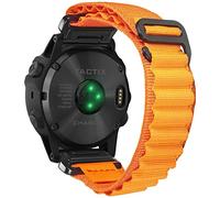Compatible With Garmin, Rugged Woven Nylon Sport Band with G-hook Watch Band For fēnix/Forerunner/Vivoactive/Approach/MARQ/quatix/D2 Series Tough Replacement Band For Men