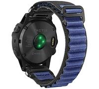 Compatible With Garmin, Rugged Woven Nylon Sport Band with G-hook Watch Band For fēnix/Forerunner/Vivoactive/Approach/MARQ/quatix/D2 Series Tough Replacement Band For Men