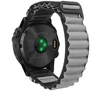 Compatible With Garmin, Rugged Woven Nylon Sport Band with G-hook Watch Band For fēnix/Forerunner/Vivoactive/Approach/MARQ/quatix/D2 Series Tough Replacement Band For Men