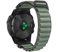 Compatible With Garmin, Rugged Woven Nylon Sport Band with G-hook Watch Band For fēnix/Forerunner/Vivoactive/Approach/MARQ/quatix/D2 Series Tough Replacement Band For Men