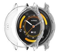 Compatible with Garmin Venu 3S 41mm Bumper Case Screen Protector Cover Soft TPU Shockproof for Garmin Venu 3S 41mm Smartwatch (Clear)