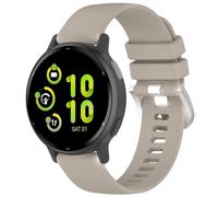 Compatible with Garmin Venu 3S Band, 18mm Width Silicone Replacement Bands for Garmin Venu 3S/ Venu 2S/ Forerunner 265S / 265S Music / 255S / 255S Music Smartwatch (Sand Grey)