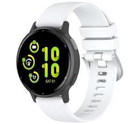 Compatible with Garmin Venu 3S Band, 18mm Width Silicone Replacement Bands for Garmin Venu 3S/ Venu 2S/ Forerunner 265S / 265S Music / 255S / 255S Music Smartwatch (White)