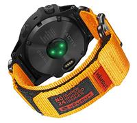 Compatible With Garmin Watch Band, Super Rugged Nylon Sports Strap With Woven Loop Design For Fenix/Forerunner/Approach/MARQ/Quatix/D2 Series, Tough Replacement Band For Men Women