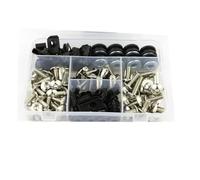 Compatible With GL1800 For GOLDWING 2001-2018 Motorcycle Side Covering Screws Steel Complete Full Fairing Bolts Kit For Speed Nuts Motorcycle Body Screws