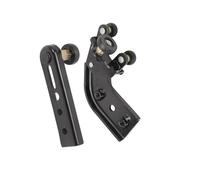 Compatible With GMC For Savana 1500 1996-2014 Black Upper Lower Sliding Door Roller Bracket Right Side OEM:924-144 924-143 15837340 Door Roller Runner Guide