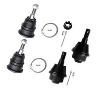 Compatible With GMC For Yukon Xl 2500 2000 2001 2002 2003 2004 2005 2006 2007 2008 2009 2010 Front Upper Lower Ball Joints K6693 Wishbones Suspension