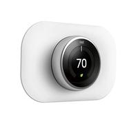 Compatible With Google Nest Thermostat Wall Plate Cover - Petrichor Trim Kit for 1st/2nd/3rd Generation, Easy to Install, Covers Imperfections - Snow