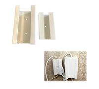 Compatible with GOVEE Outdoor Light Controller Mounting Bracket, Secure Wall Holder for Permanent Outdoor LED Lights Power Box & Controller, Easy Screw Installation