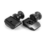 Compatible With GROM For MSX125 For MSX 125 2013-2017 2018 2019 2020 2021-2025 Swingarm Spools Sliders Stand Bobbins 1 Pair(Black,2021-2025)