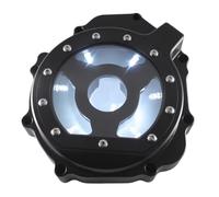 Compatible With GSX-R 600 750 2004-2005 For GSX-R 1000 2003-2004 Motorcycle Accessories Left Engine Stator Cover W/Logo & Gasket Stator Motor Housing Generator Cover(White)