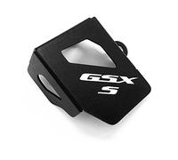 Compatible With GSXS GSX-S 750 2015-2021 Rear Brake Pump Fluid Reservoir Guard Protector (Black)