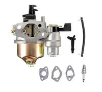 Compatible with GX120 GX140 GX160 Small Engine Generator GX200 Carburetor With Filter Housing Assembly Spark Plug Set(GRAY)