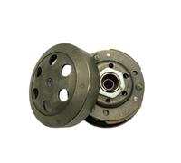 Compatible With GY6 49cc 50cc 139QMB Motorcycle Models Complete Clutch Assembly Compatible with Rear Clutch Driven Pulley Aftermarket Replacement