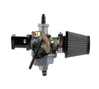 Compatible With H CB125 XL125S TRX250 TRX 250EX XR100 XR200 CG CB 125 150 cc ATV Quad Dirt Bike Motorcycle PZ26 Carburetor aluminium kit(Pz26 cable black)