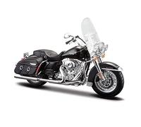 Compatible with H-D 2013XL 1200V Seven Two, 2004 Dyna Super Glide Sport, 1:12 Retro Motorcycle Model Cruise Car Accessories Vehicle Hobbies(2013 FLHRC Road)