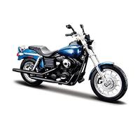 Compatible with H-D 2013XL 1200V Seven Two, 2004 Dyna Super Glide Sport, 1:12 Retro Motorcycle Model Cruise Car Accessories Vehicle Hobbies(2004 Dyna Super)