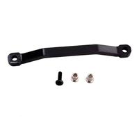 Compatible With HAIBOXING For HBX 2098B 1/24 RC Car Upgrades Parts Modification Accessories Metal Steering Rod Tie Linkage Pull RC Car Accessories(Black)